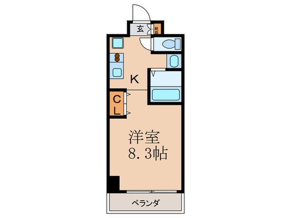 ブランメゾン堀川の物件間取画像